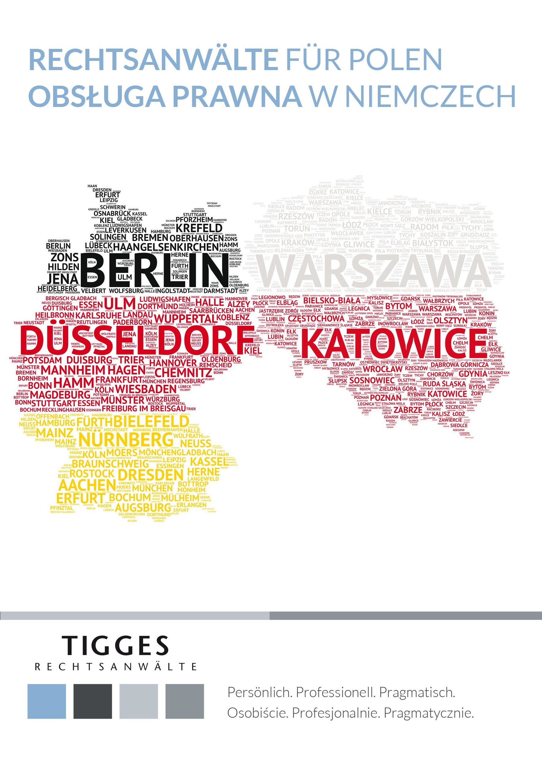 TIGGES Polish Desk Broschüre